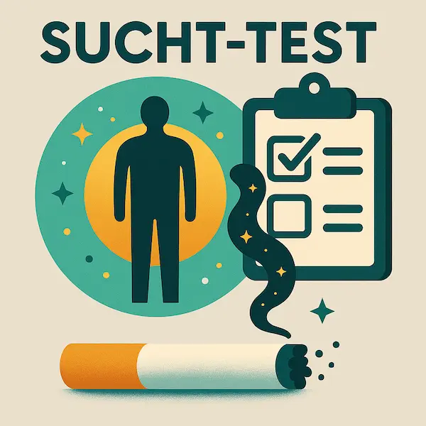 Sucht Test Bild
